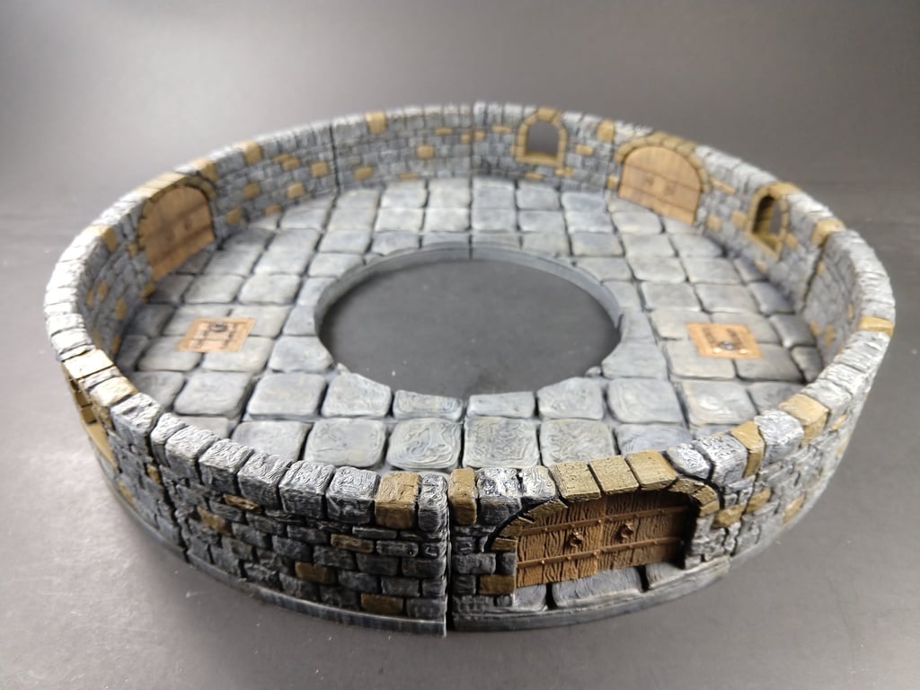 OpenForge 2.0 Dungeon Stone Curved Floors