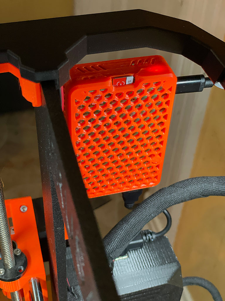 OctoPrint Raspberry Pi 4 B Case for Prusa MK3S