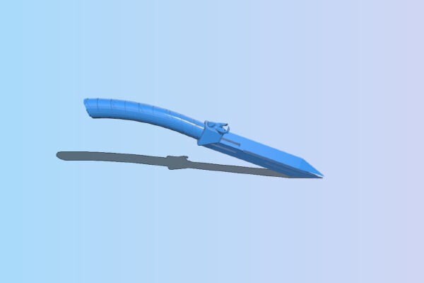 Mandalorian Dagger 13 | 3d print model