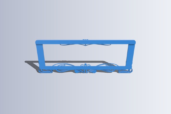 Name Plate Frame | 3d print model
