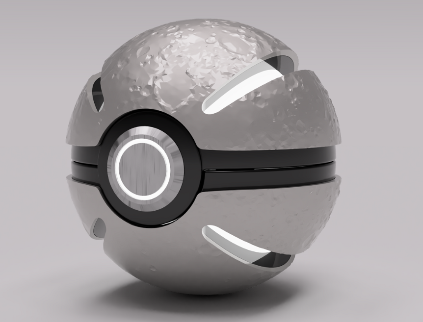 Pokeball Moon Shells