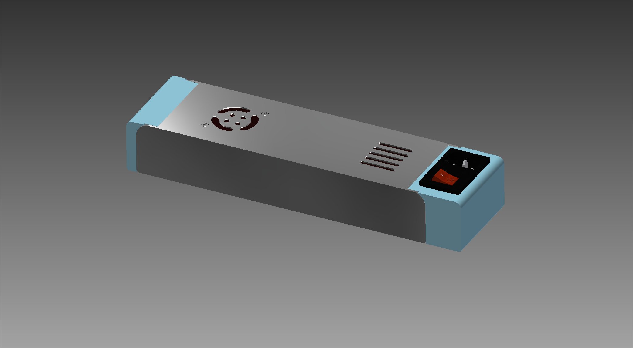 Power supply end covers
