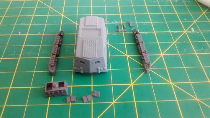 A7v split parts | 3d print model