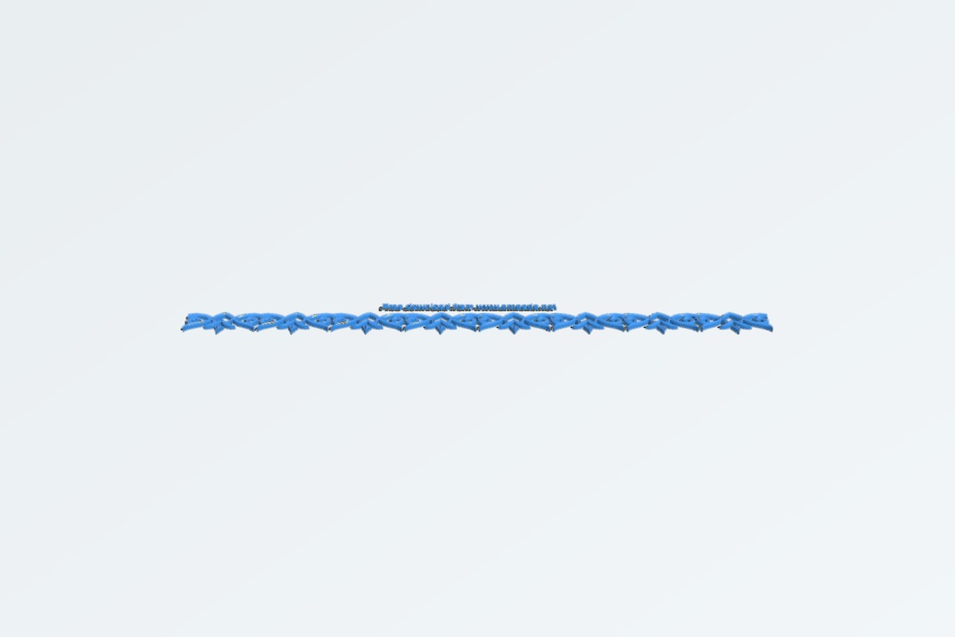 Long pattern decor