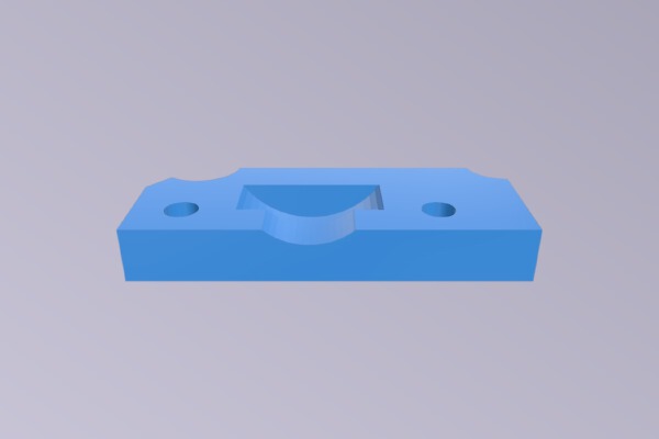Peek J-head version with 5.25 mm spacing | 3d print model