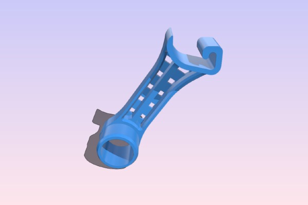 M3D Spool holder (for M3D Ø 120mm spools) | 3d print model