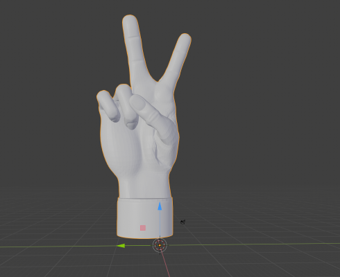 Hand Gestures Tyre Caps | 3d print model