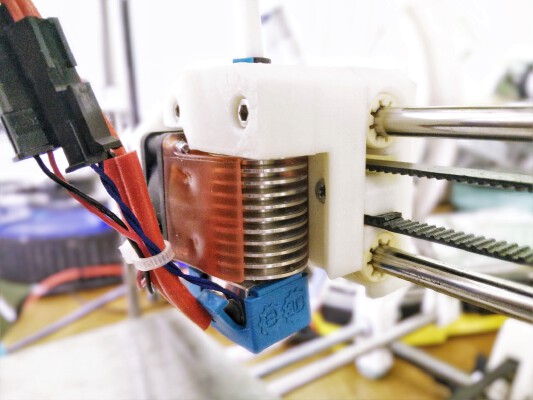 RepRapPro Huxley E3D V6 Hotend Mount | 3d print model