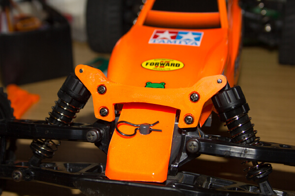 Tamiya Neo Fighter DT-03 front suspension mount | 3d print model