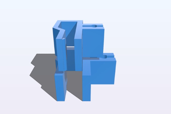 Filament Clip, Filament Holder, Filament Keeper | 3d print model