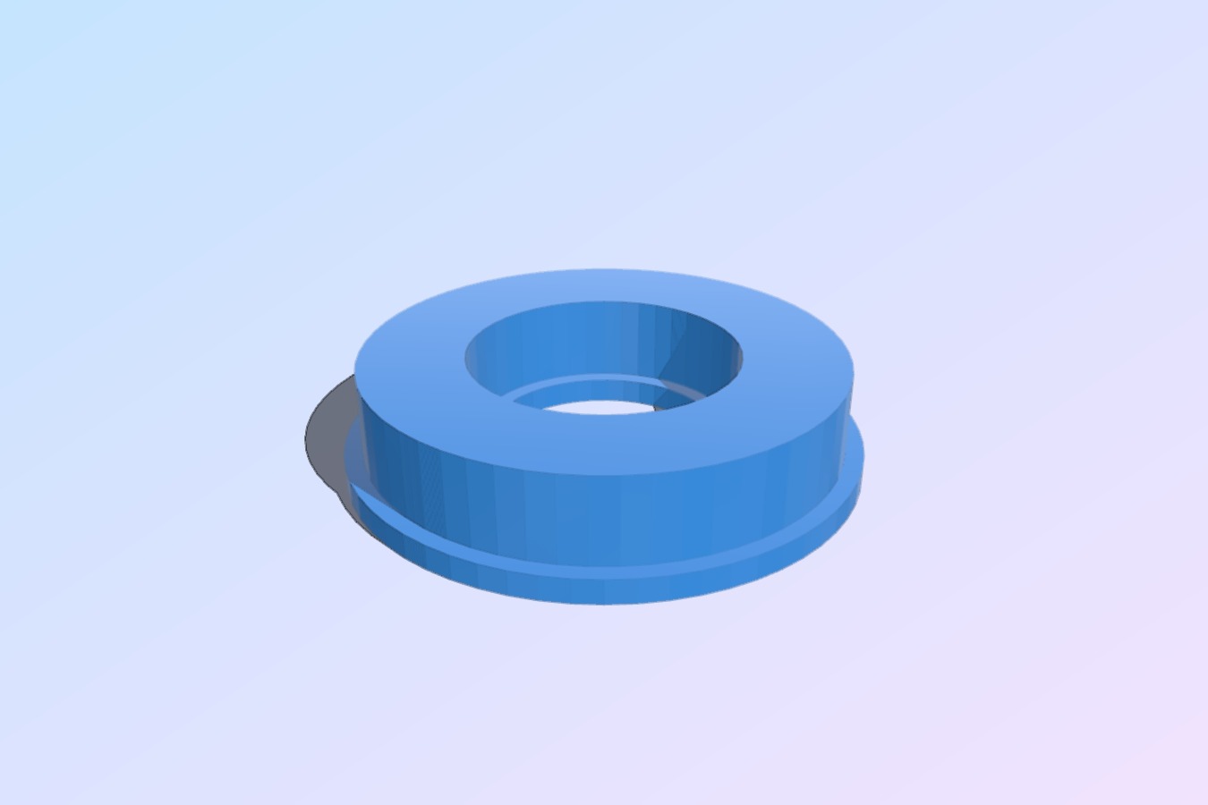 Spool holder_adapter for 8mm smooth rod or M8 threaded rod