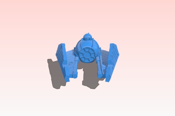 Yodas Jedi starfighter, Eta-2 Actis for X-wing | 3d print model