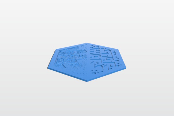 Logo STAR WARS lithophane | 3d print model