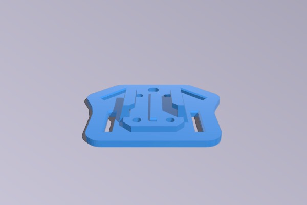 Gopro Chest Plate | 3d print model