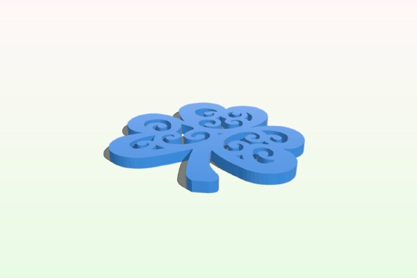 Shamrock Design | 3d print model