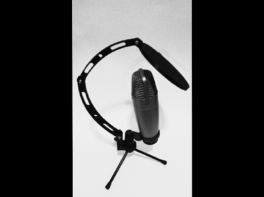 Pop filter _ Wind break mic clamp.Gopro mounts (Best Remix) | 3d print model