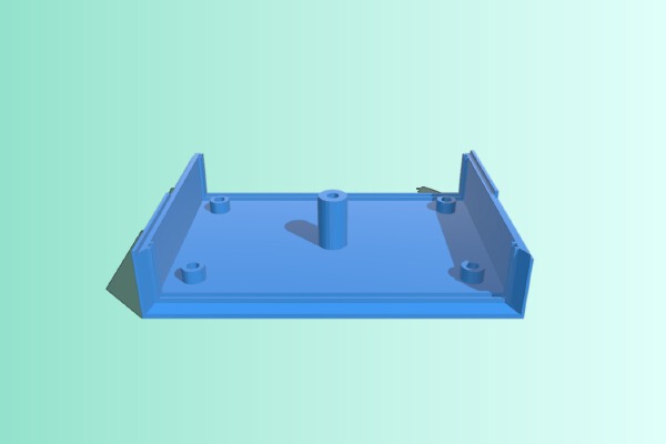 Little housing for electronics, dimension (internal) 84 x 50 x 30 mm | 3d print model