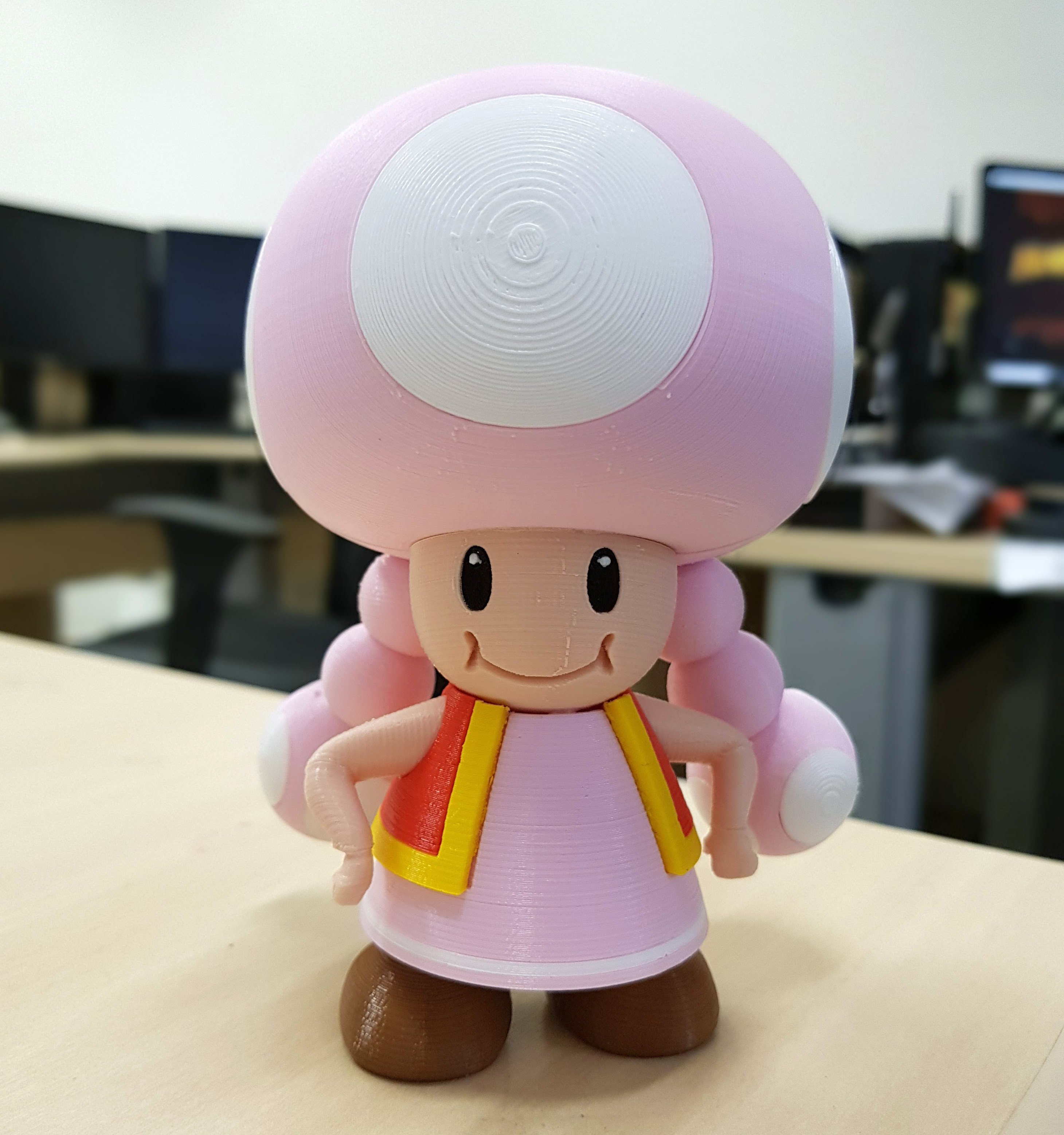 Toadette from Mario games