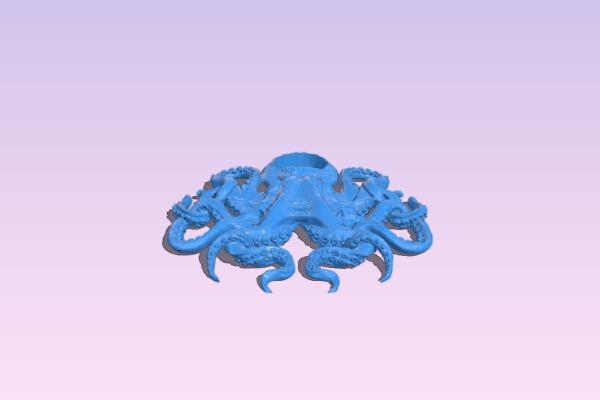 Octopus Coffee Bean Hopper Stand | 3d print model