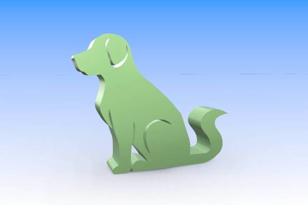 dog phone stand | 3d print model