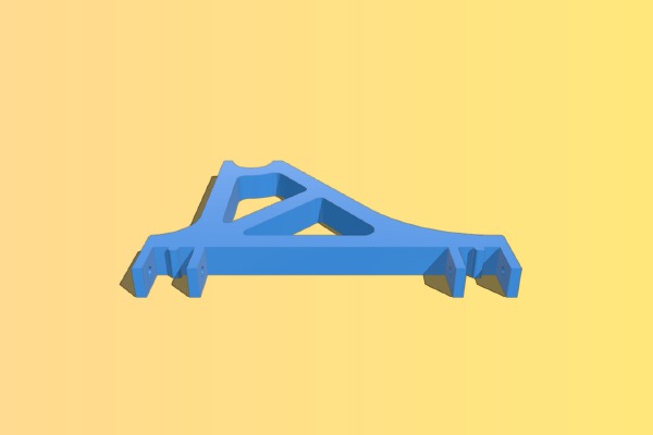 Lulzbot Taz spoolholder | 3d print model