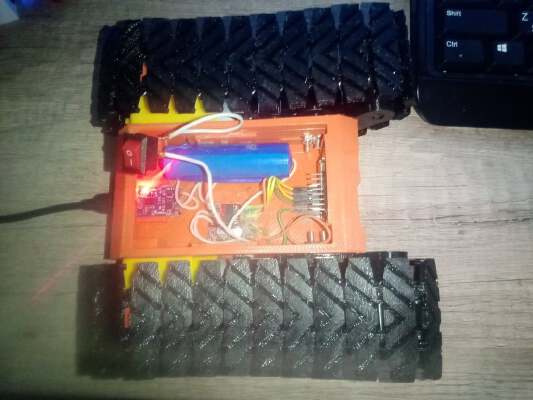 mini tank esp32-cam | 3d print model