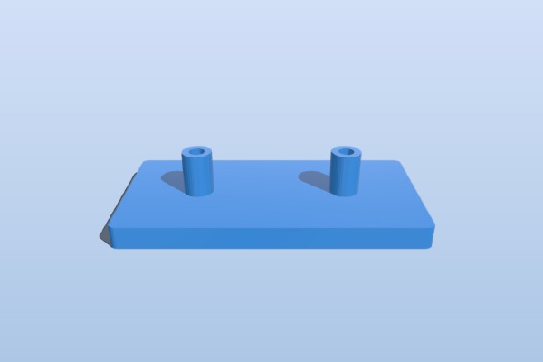 MakerSlide_2040 End Cap | 3d print model