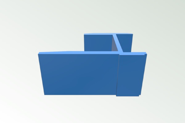 Flatscreen Sensor Bar Mount | 3d print model