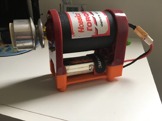 Hobbico Nitro Starter Battery Support | 3d print model