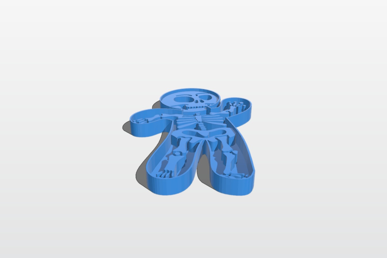 Cutter cookies skeleton - halloween
