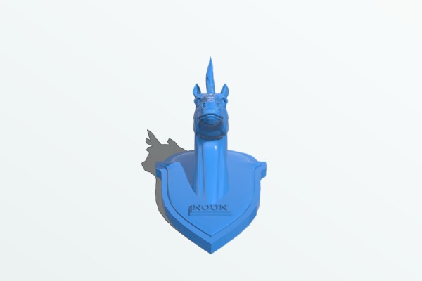Hunting Trophy "Noun" | 3d print model