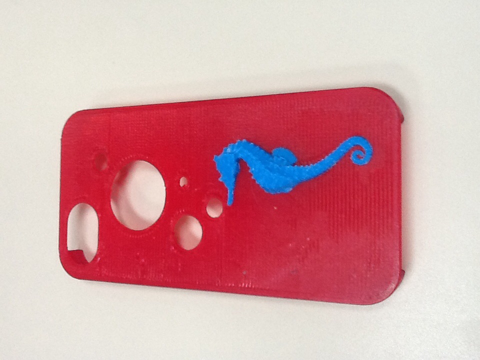 Seahorse iPhone 5C case