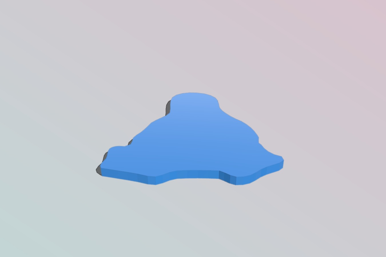 Minkowski-ized Tux Cookie Cutter