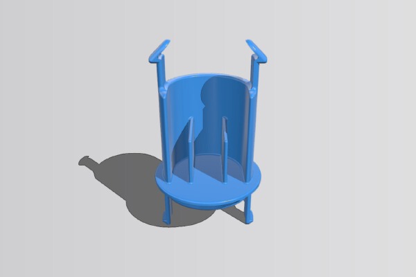 Ultimaker 2 spool holder for 1Kg Spools like Esun | 3d print model