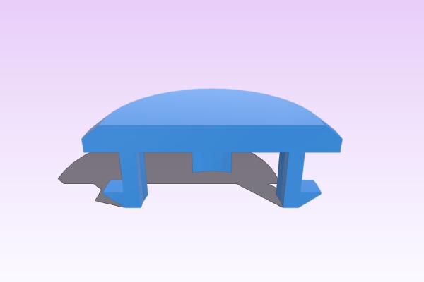 Monza floorboard plug | 3d print model