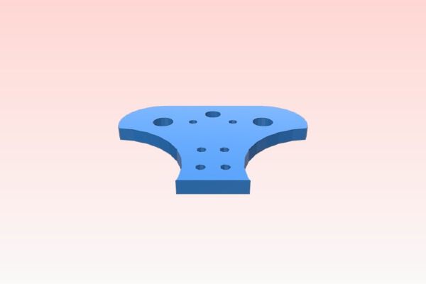 Printed Dipole Centre Insulator | 3d print model
