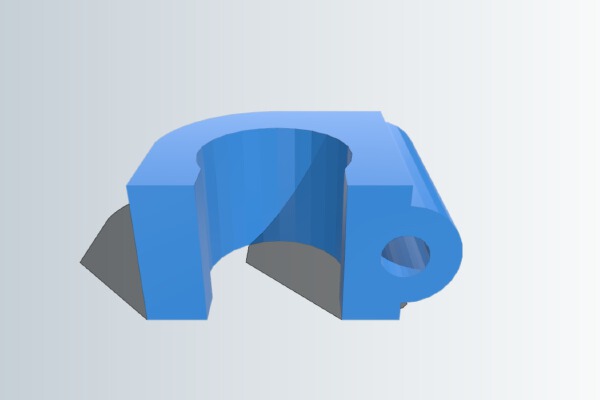 Wall cable holder for nails | 3d print model