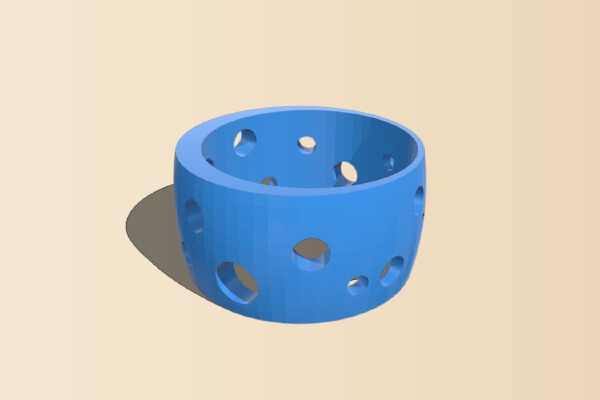 Сырный браслет _ Cheesy bracelet | 3d print model