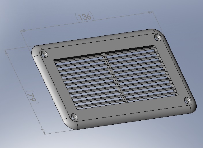 grille de ventilation - ventilation grid