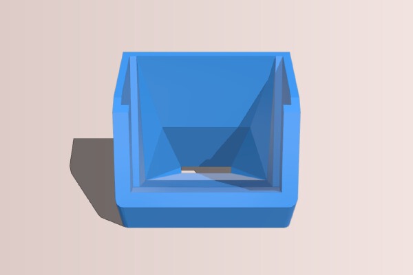 Solidoodle 3 - Square Extruder 40mm Fan Mount - Remixed | 3d print model