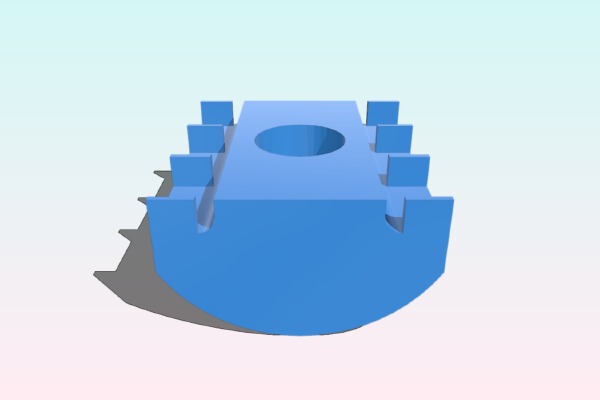 M6 Knob & T-Slot Nut | 3d print model