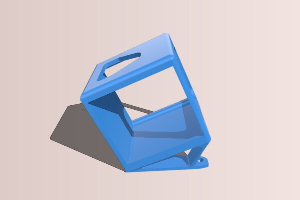 Arris X220 GoPro Session Mount (25 Degree) | 3d print model