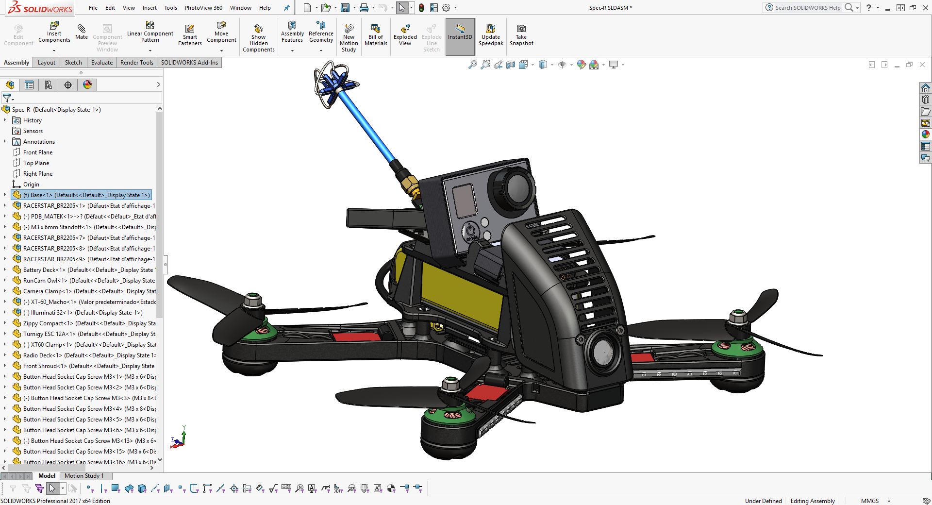 Spec-R FPV Racer