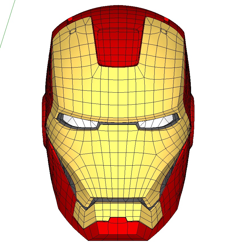 IRON MAN HEAD
