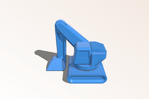 excavator | 3d print model