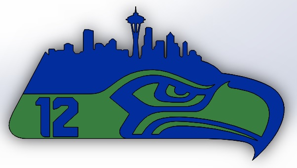Seattle Seahawks | 3d print model