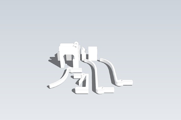 Mobile Gaming Trigger | 3d print model