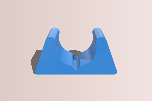 3_4" Pipe Clamp Standoff | 3d print model