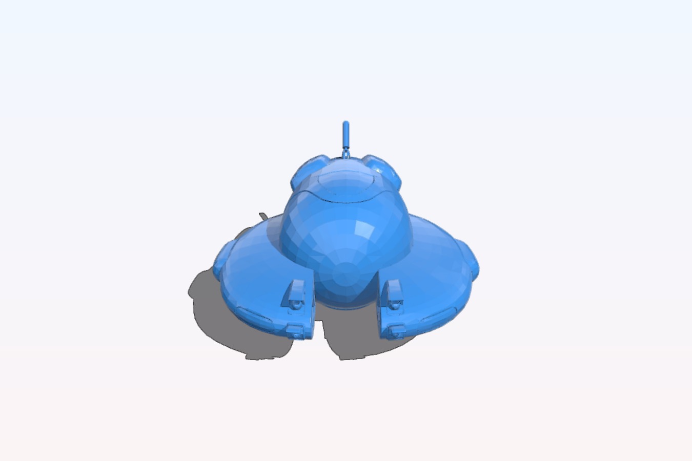 Seamoth from Subnautica - 3D printable