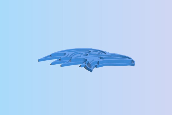 Baltimore Ravens Wall Hanger | 3d print model